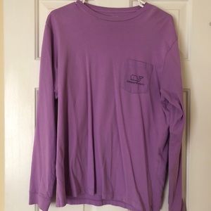 Vineyard Vines Purple Long Sleeve T-Shirt